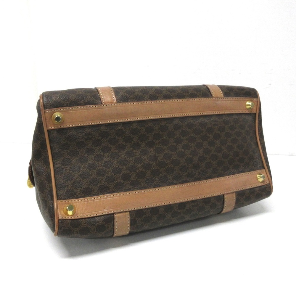 Celine Macadam Pattern Handbag Brown - image 4